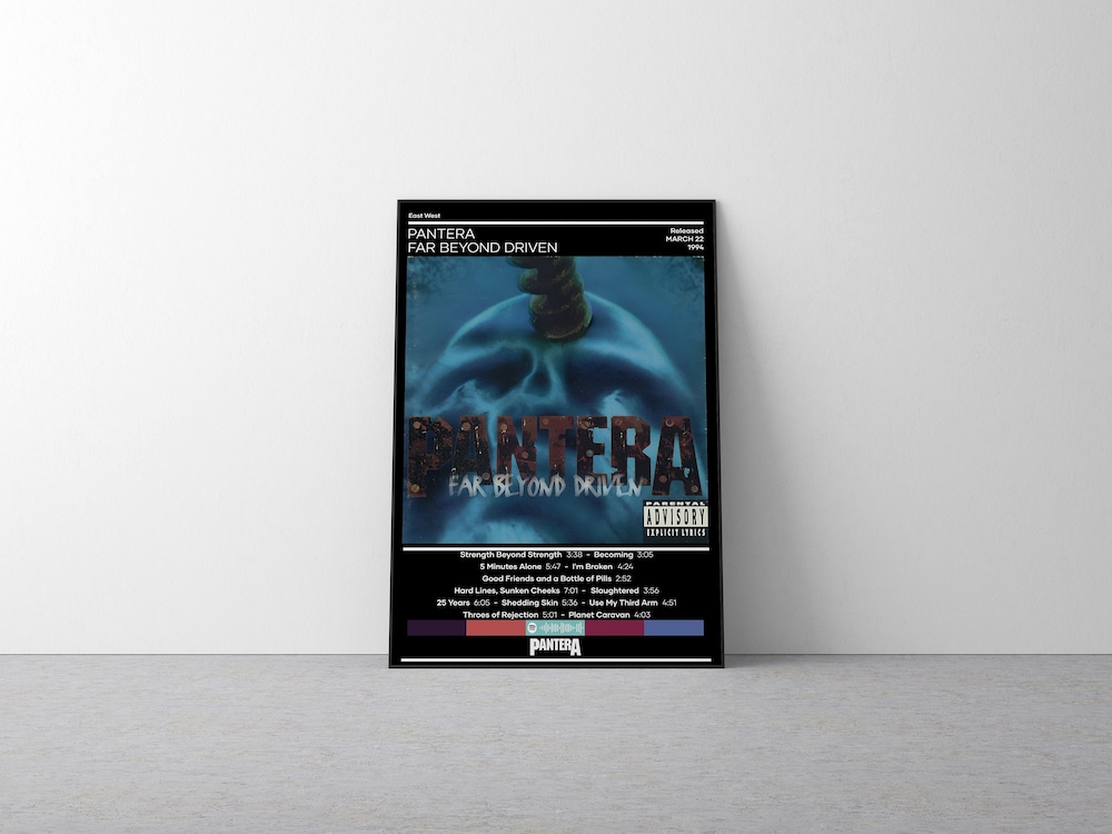 Pantera Far Beyond Driven Wall Art