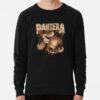 ssrcolightweight sweatshirtmensblack lightweight raglan sweatshirtfrontsquare productx1000 bgf8f8f8 1 - Pantera Band Store